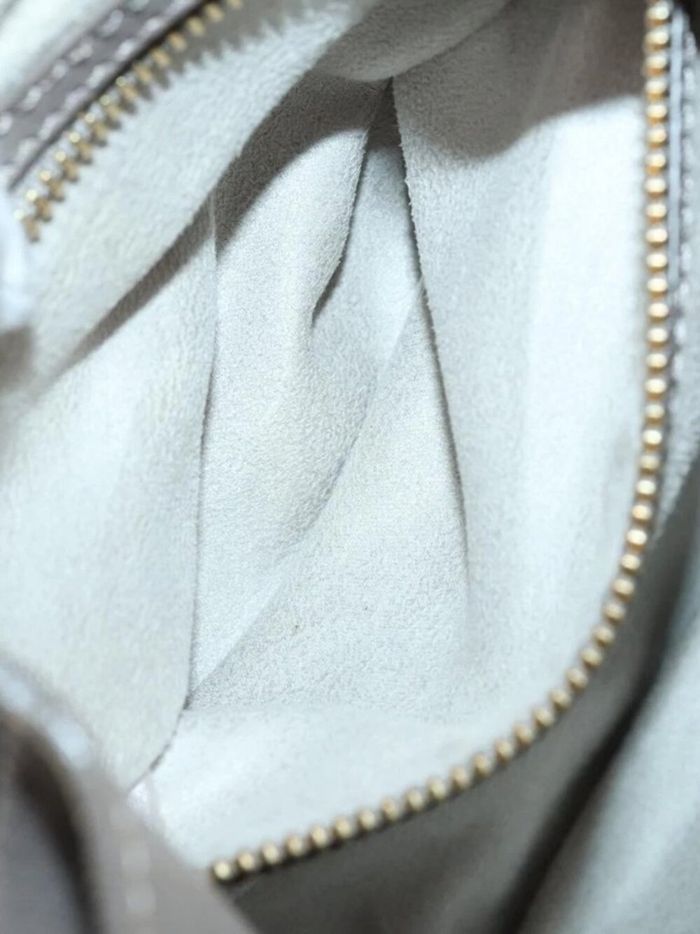 Jimmy Choo Studs Backpack Leather Beige Gold Auth BA7708 - Picture 14 of 16